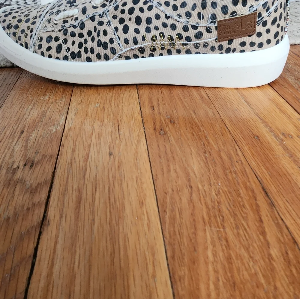 Blowfish Leopard Print Beachside Sneakers